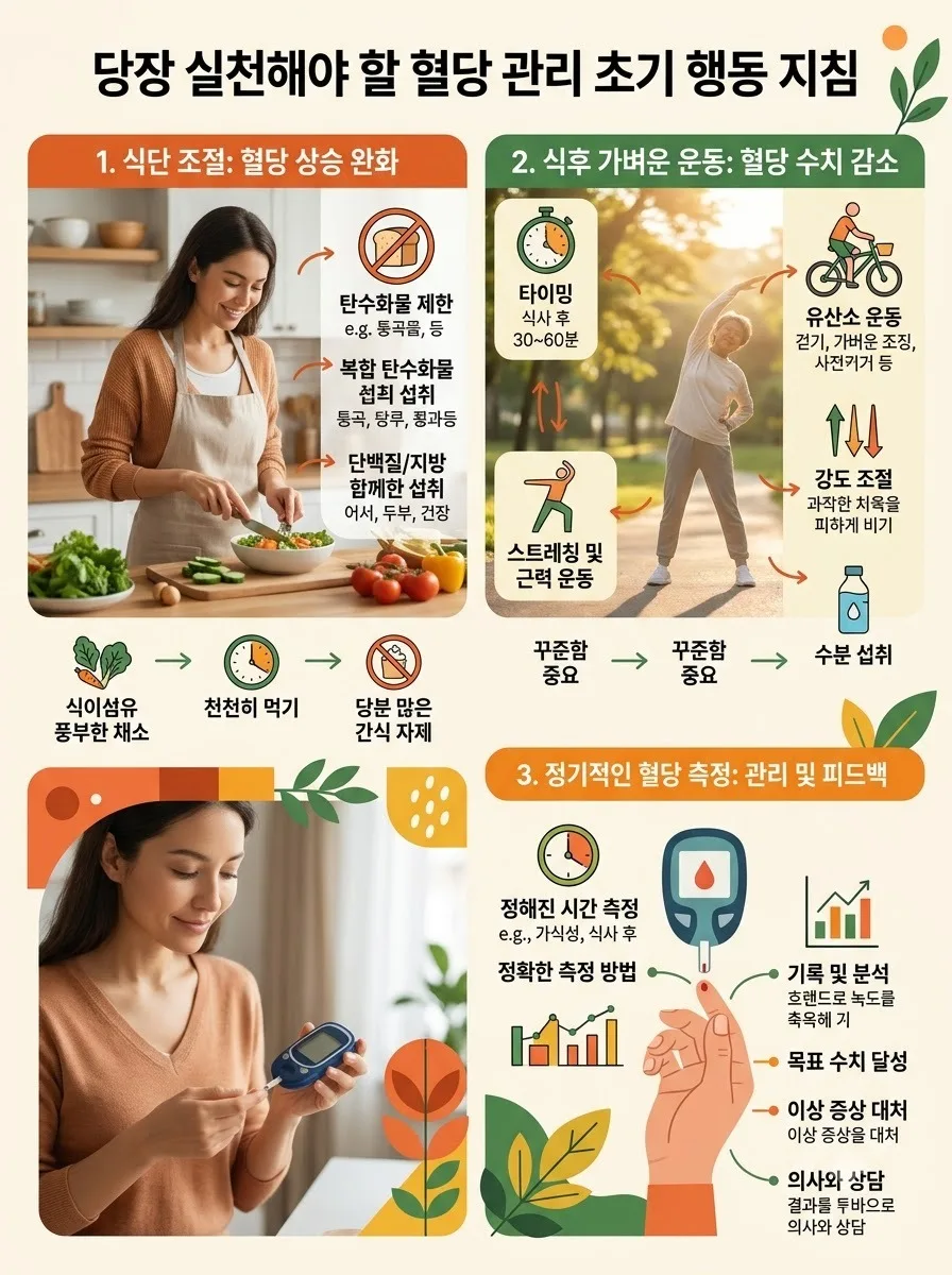 혈당 수치 높을 때 꼭 바꿔야 할 생활 습관 3가지 (2026년 최신) 이미지 1