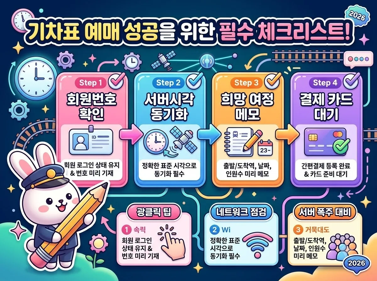 호남선 광주 목포행 승차권 예약, 2026 추석 일정과 실수 방지법 이미지 1