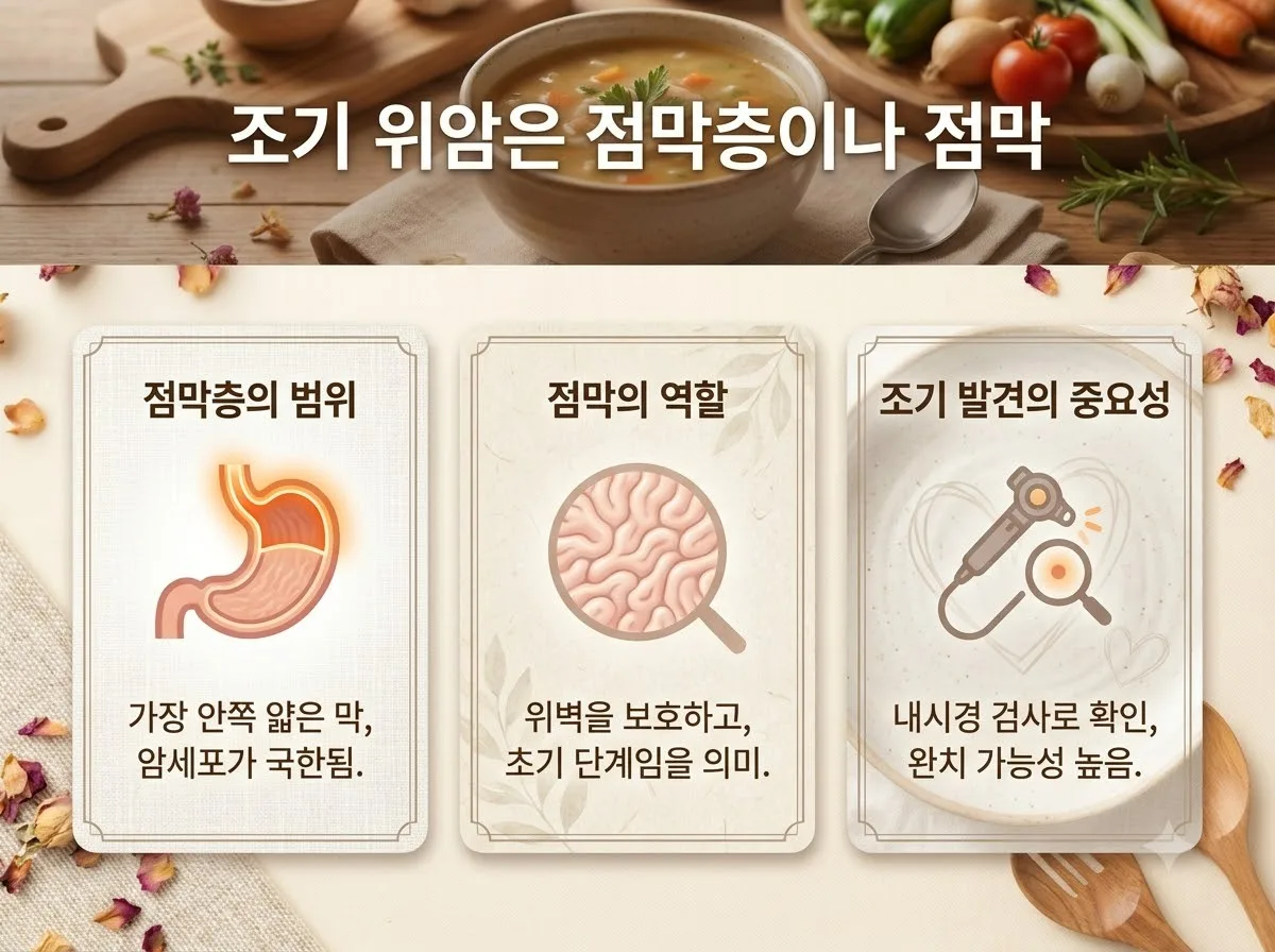 조기 위암 특징 4가지와 내시경 검사가 생존율을 높이는 이유