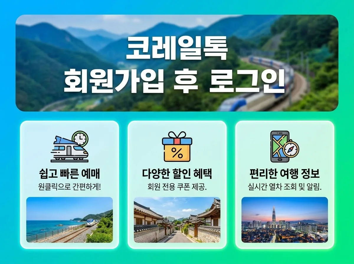 코레일톡 가입부터 2026 명절 승차권 예약까지 5단계 성공 가이드