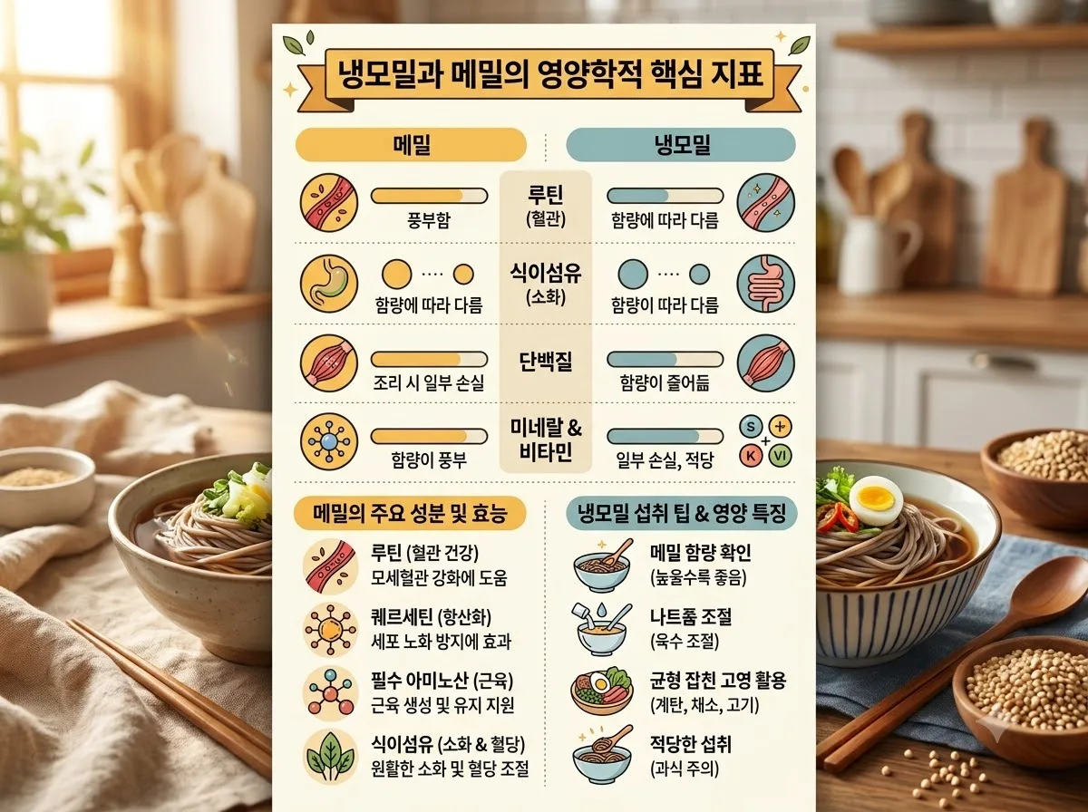 입맛 없을 때 냉모밀 효과는? 2026년 여름 건강하게 먹는 법 이미지 1