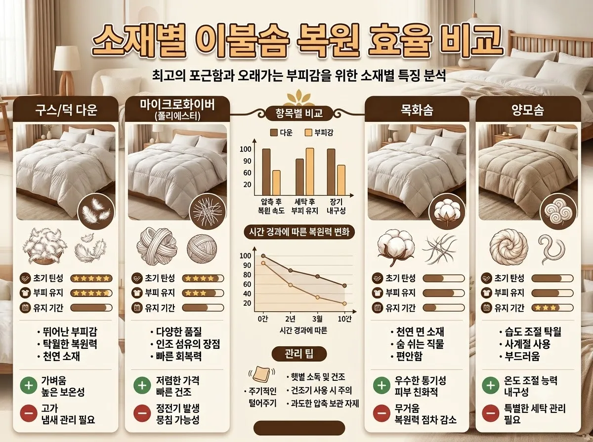 낡은 이불솜 살리는 솜틀기 비용과 2026년 기준 교체 시기 총정리 이미지 1