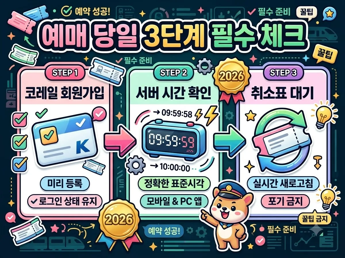부산행 KTX 추석 승차권 예약 2026년 일정 및 예매 성공을 위한 핵심 가이드 이미지 2