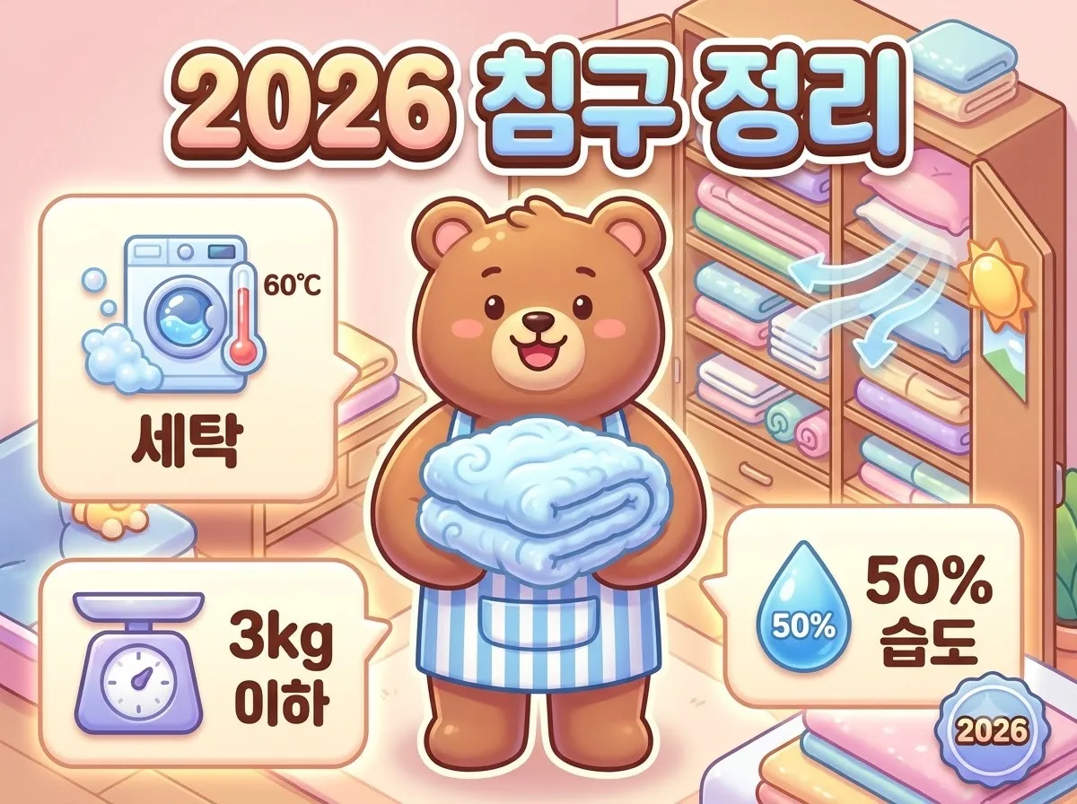 부모님 이불 정리 5가지 핵심 방법, 2026년 가을 위생과 안전을 지키는 팁