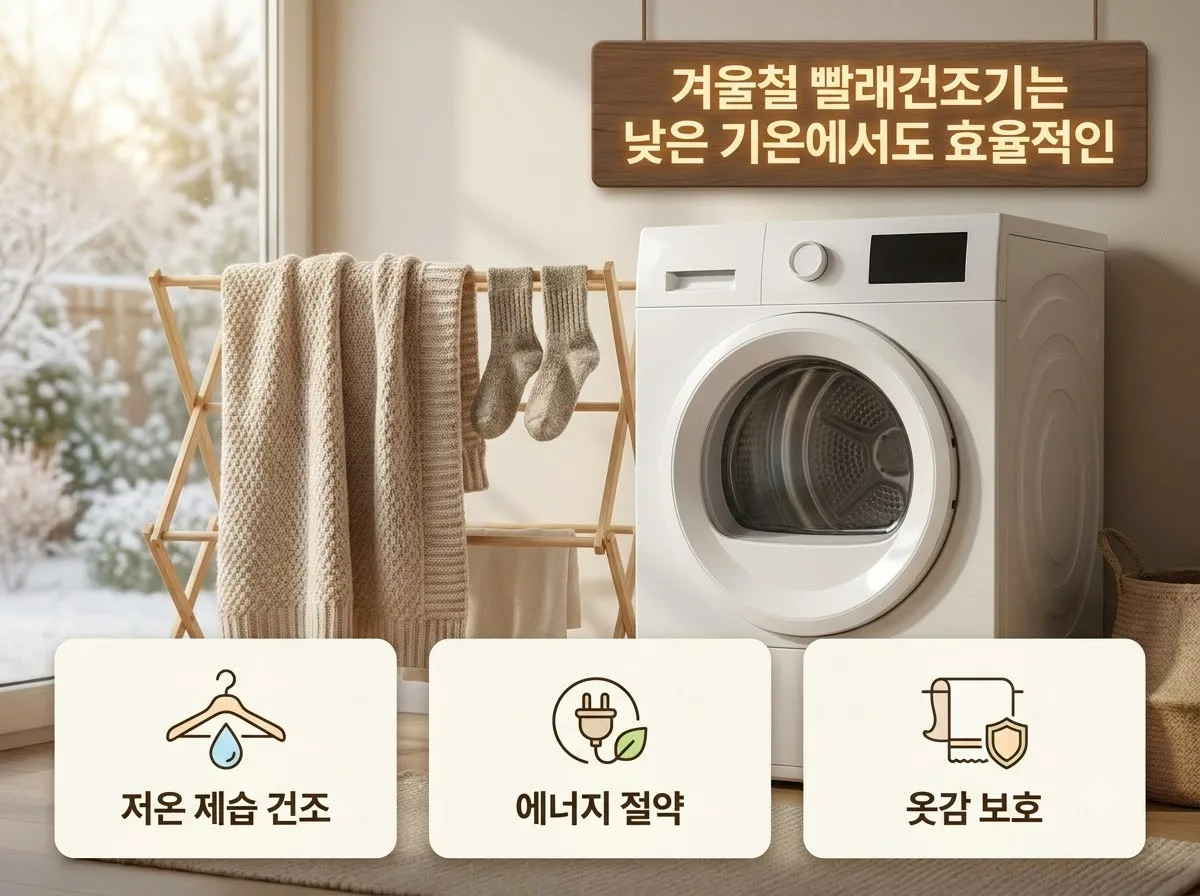 빨래건조기 겨울철 필수일까? 전기료 절약과 의류 관리 핵심 3가지