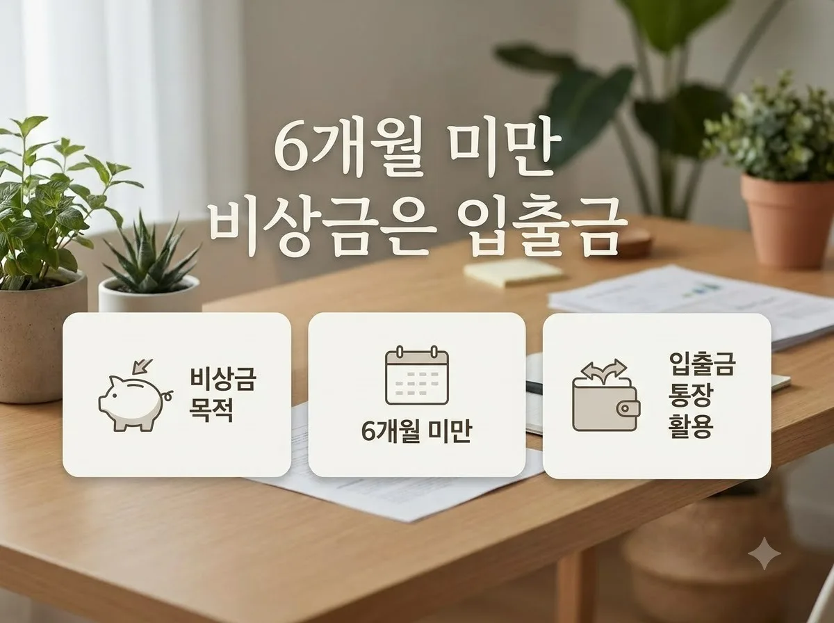 파킹통장 vs 정기예금, 2026년 금리 비교와 상황별 유리한 선택