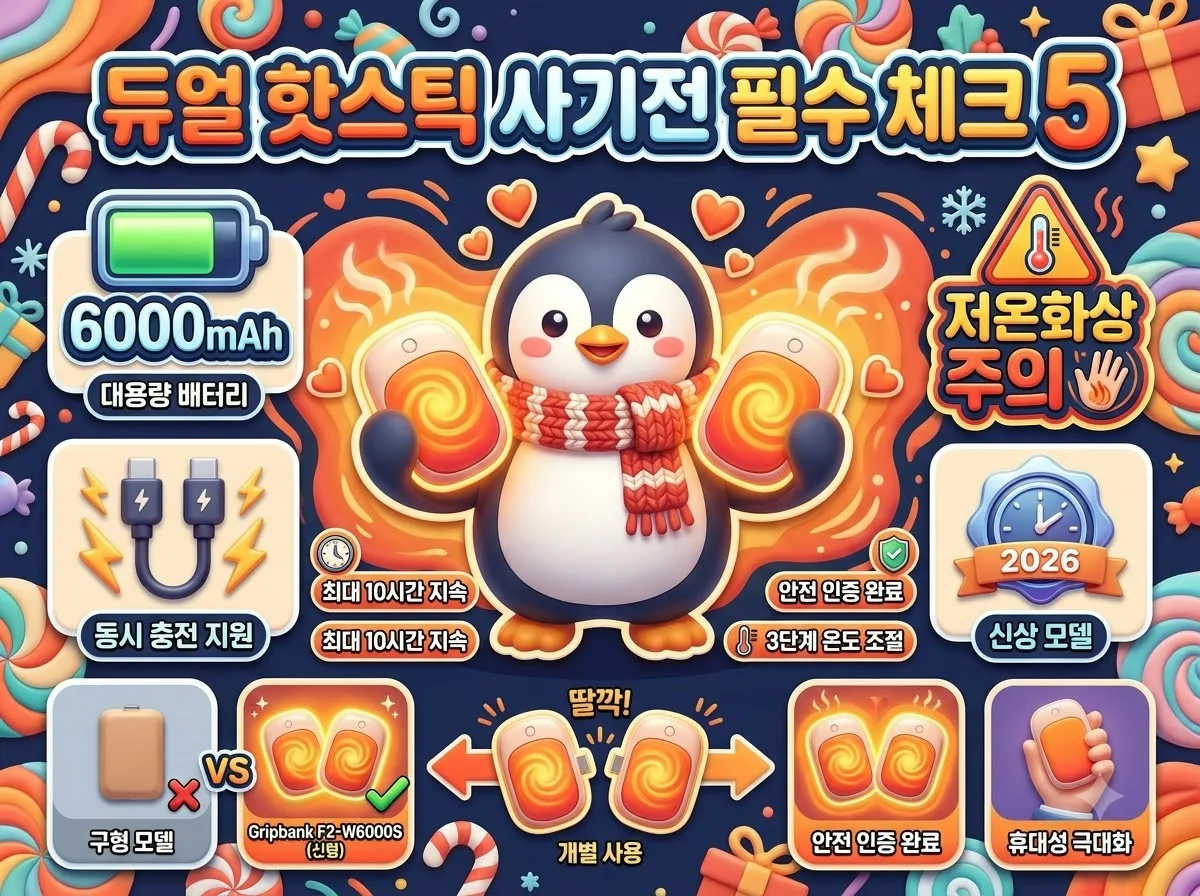 그립뱅크 F2-W6000S 듀얼 핫스틱 구매 전 꼭 확인할 5가지 주의사항
