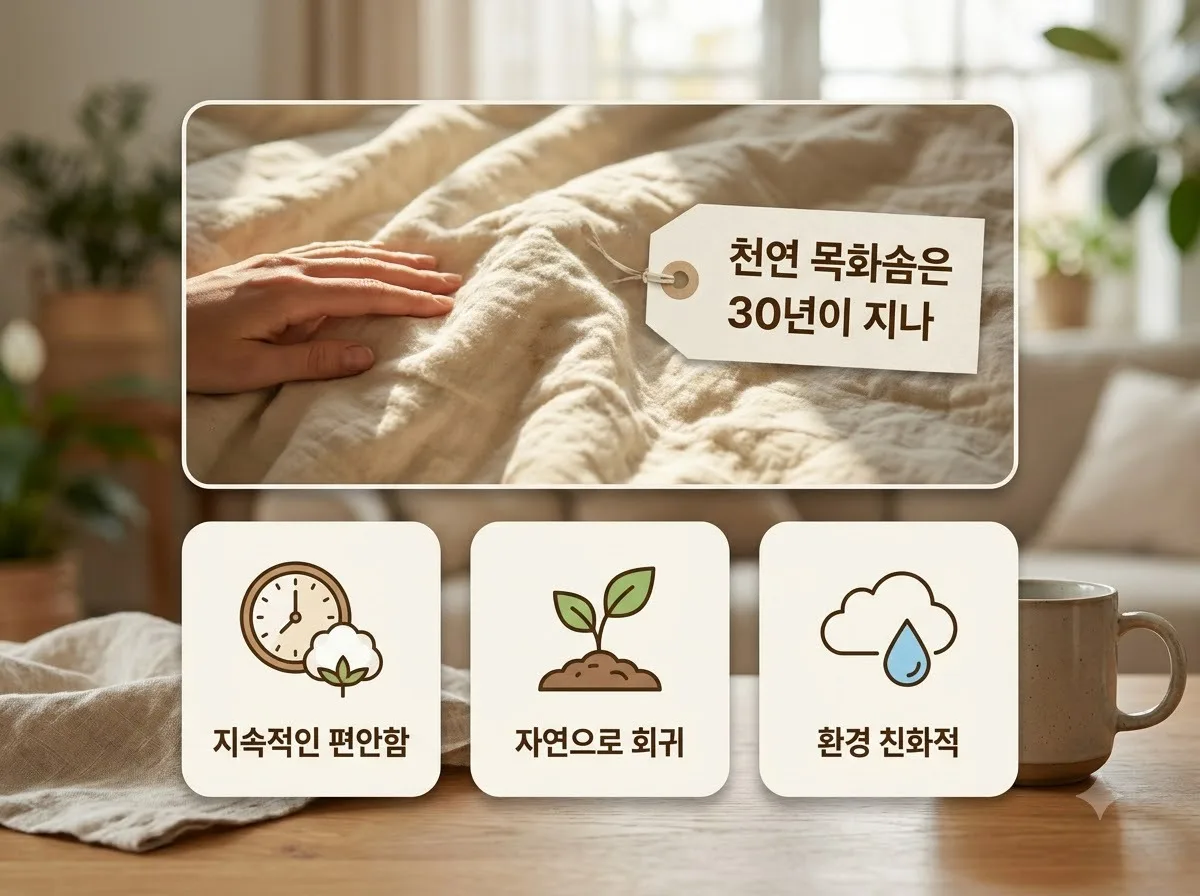 목화솜 리폼될까? 30년 된 솜틀집 작업 불가 기준 3가지