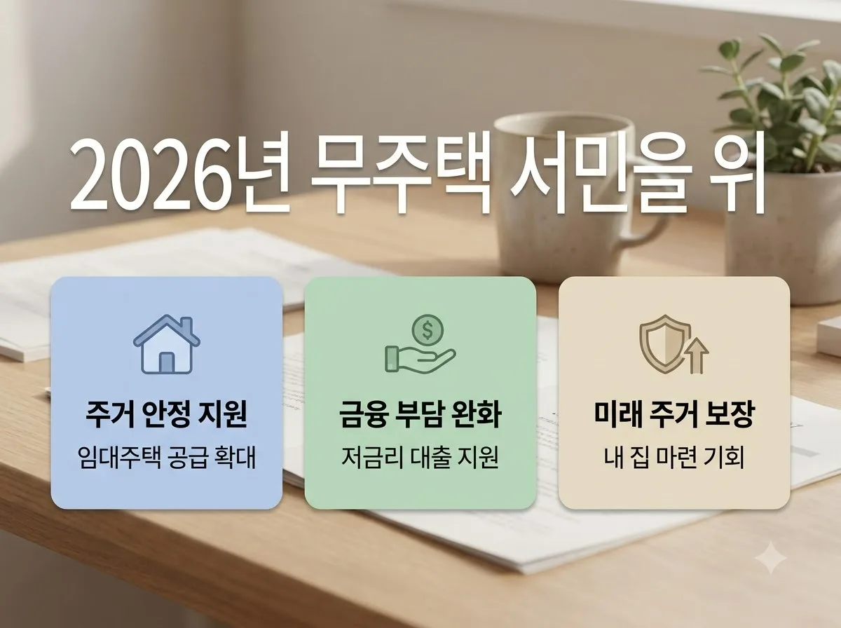내 집 마련 정부 지원 대출 2026년 저금리 조건과 주의점 5가지