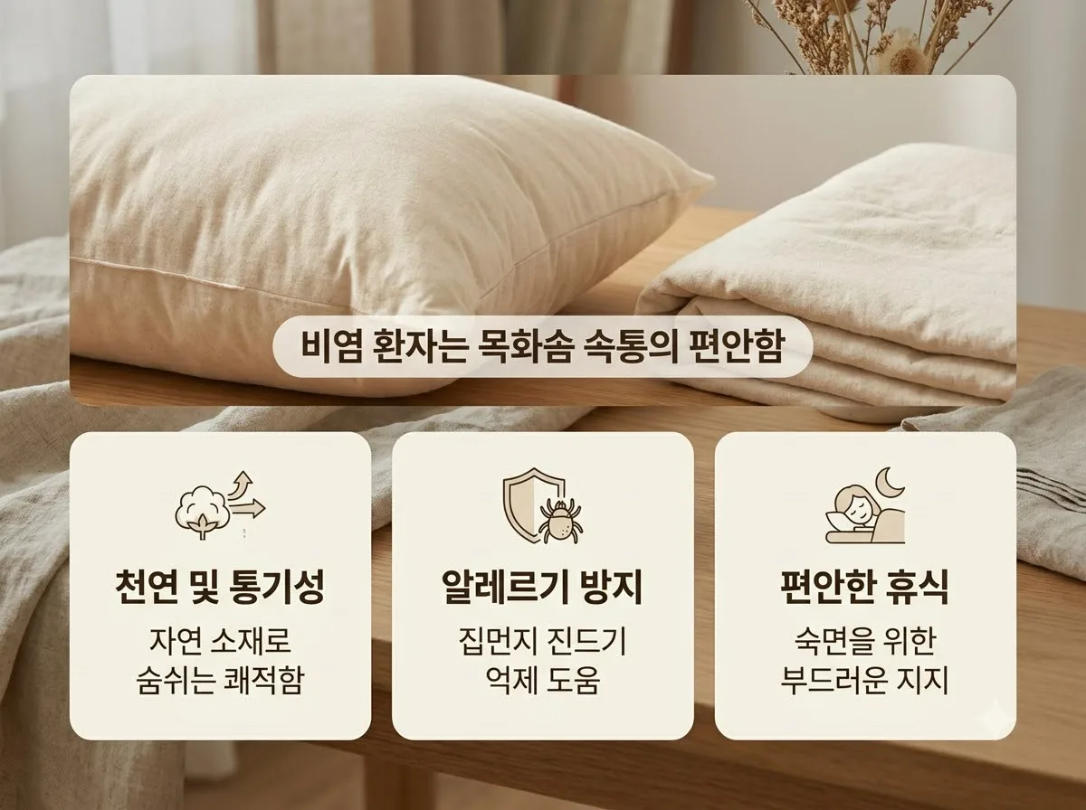 비염 환자를 위한 목화솜 침구 관리법, 솜틀집 살균 소독 시 주의할 5가지