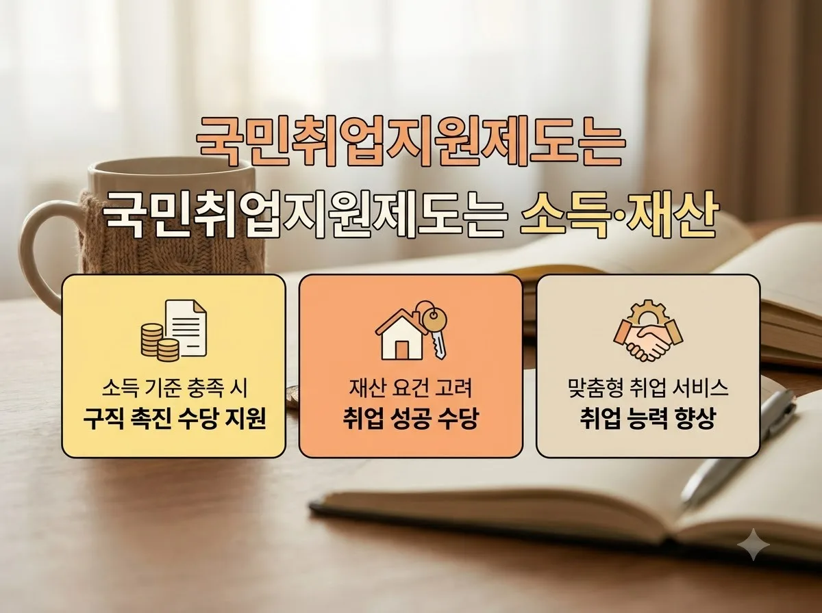 청년 취업지원금 종류와 국민취업지원제도 신청 자격 4가지 핵심을 요약한 대표 썸네일 이미지