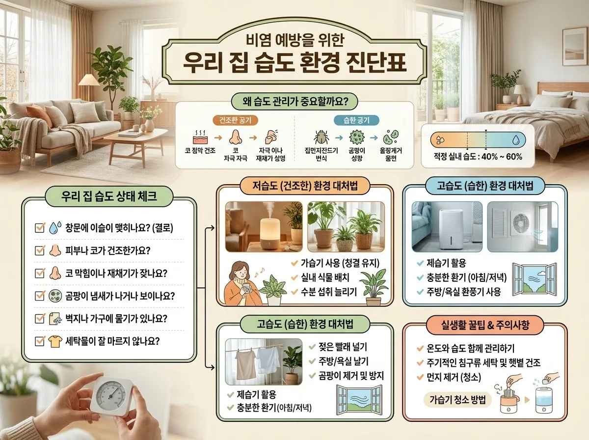 여름철 비염 환자 습도 50% 맞추는 제습기 활용법 3가지 이미지 2