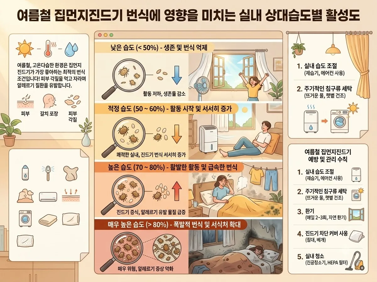 비염 원인 물질 집먼지진드기, 2026년 여름철 완벽 차단법 3가지 이미지 1