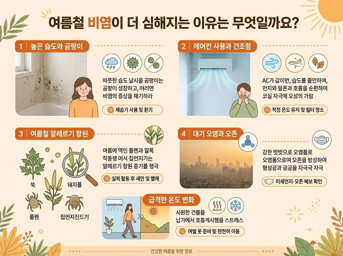 여름철 비염 관리, 집먼지진드기 차단 커버의 3가지 효과와 선택법 이미지 1