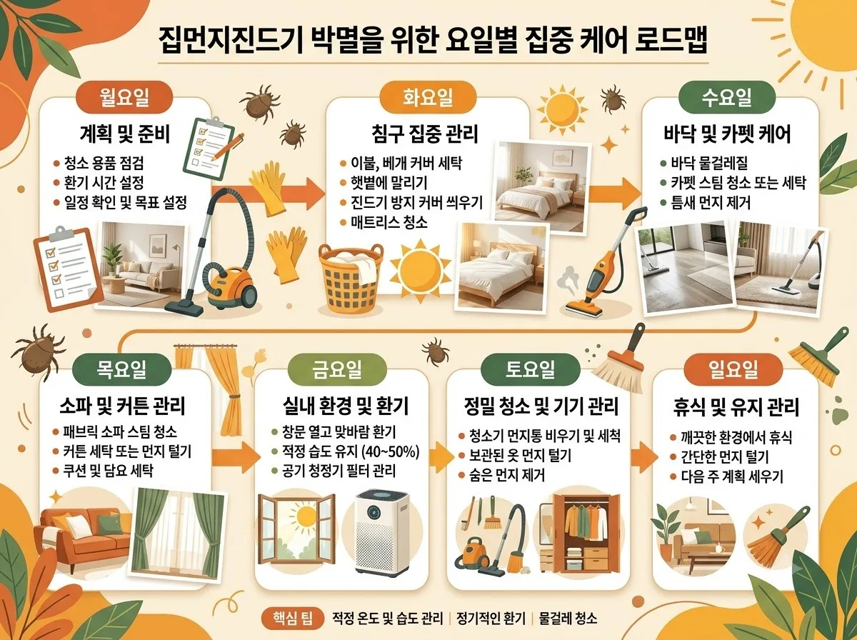 비염 원인 물질 집먼지진드기, 2026년 여름철 완벽 차단법 3가지 이미지 2