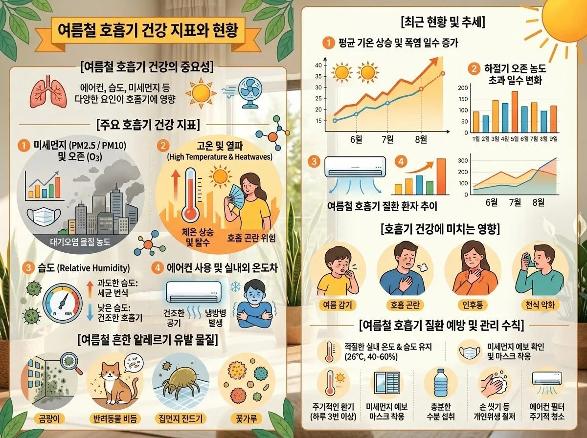 여름 감기 비염 차이점? 열 없는 증상 구별하는 3가지 방법 (2026년) 이미지 1