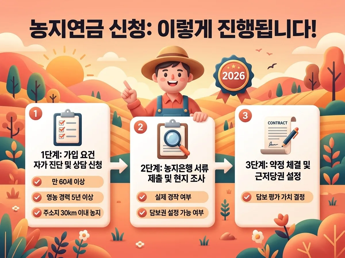 농지연금 2026년 주요 혜택과 신청 전 반드시 피해야 할 3가지 함정 이미지 2