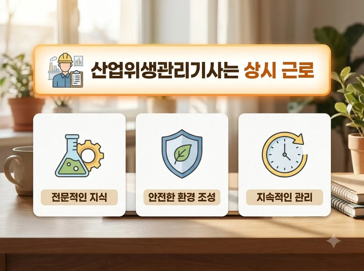 산업위생관리기사 보건관리자 선임 기준과 2026년 업종별 직무 분석