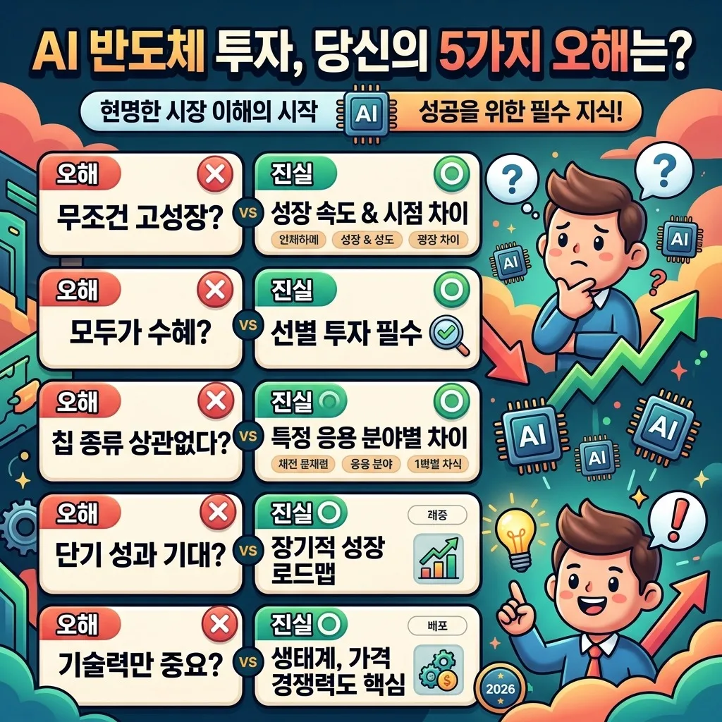 2026년 하반기 AI 반도체, 과열 속 현명한 시장 이해 5가지 오해 이미지 1