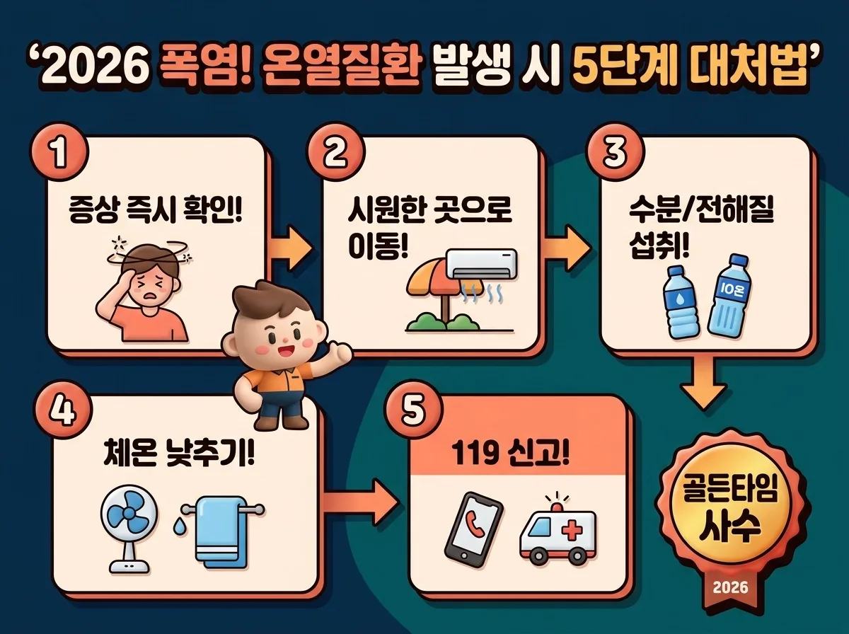 여름철 건강 관리, 2026년 폭염 속 실수하기 쉬운 3가지 예방법 이미지 2