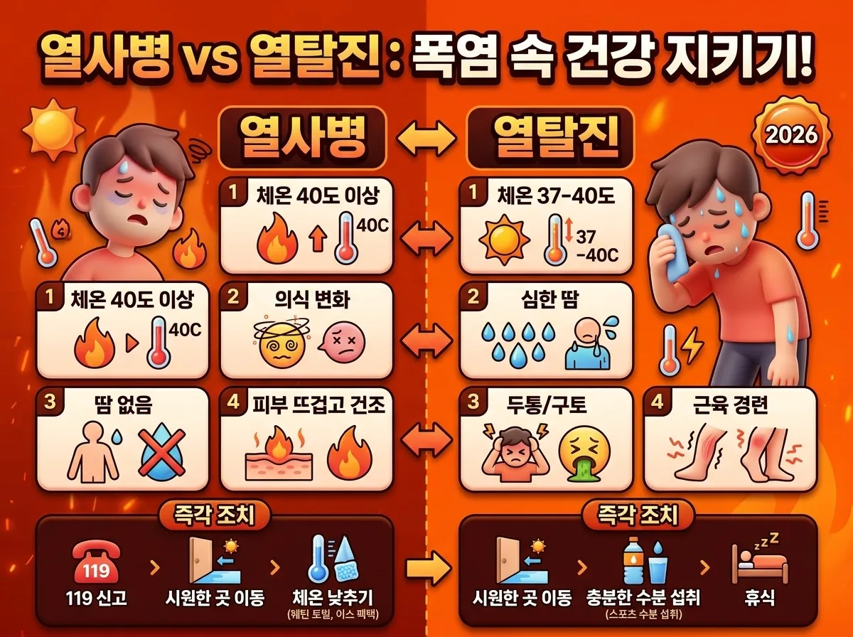 온열질환 예방과 활력 관리, 2026년 무더위 이겨내는 실전 수칙 이미지 1