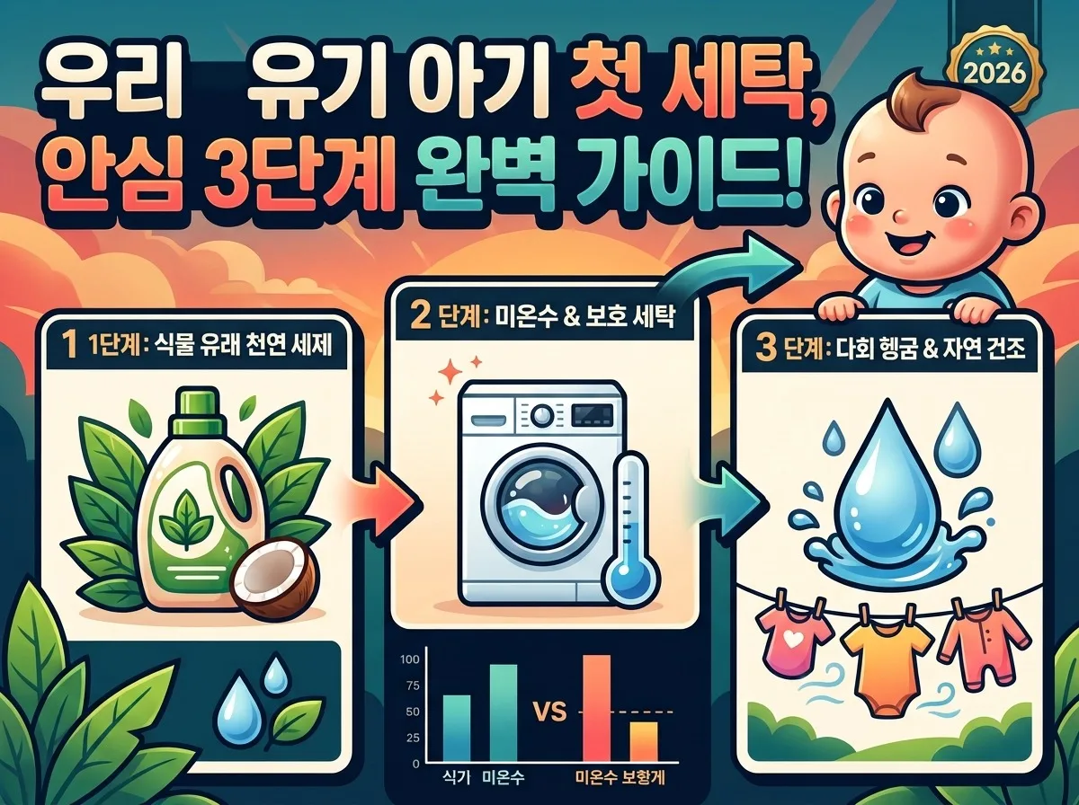 출산준비물 친환경 유기농 소재 아기용품 실패 없는 3단계 구별법 이미지 1