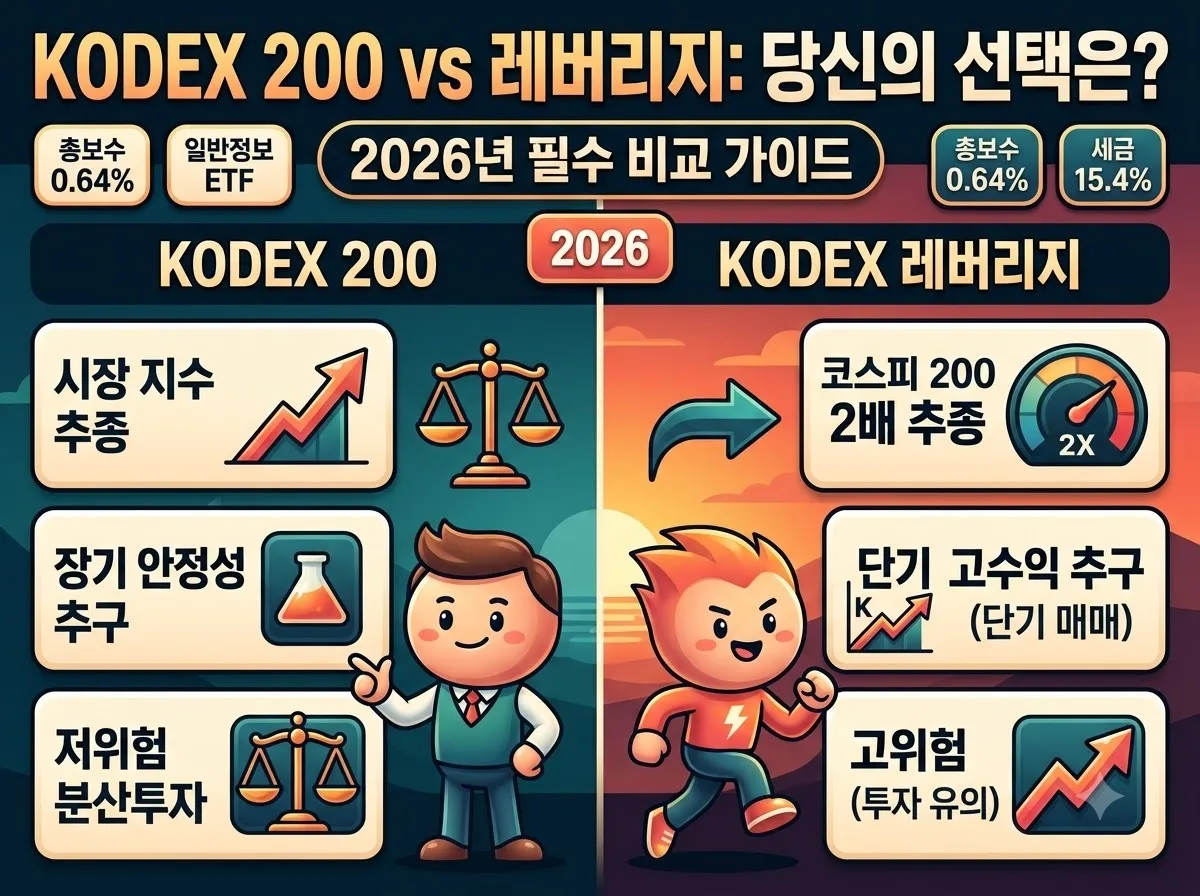 KODEX 레버리지 수익률 함정 피하는 3가지 전략 (2026년 기준) 이미지 2