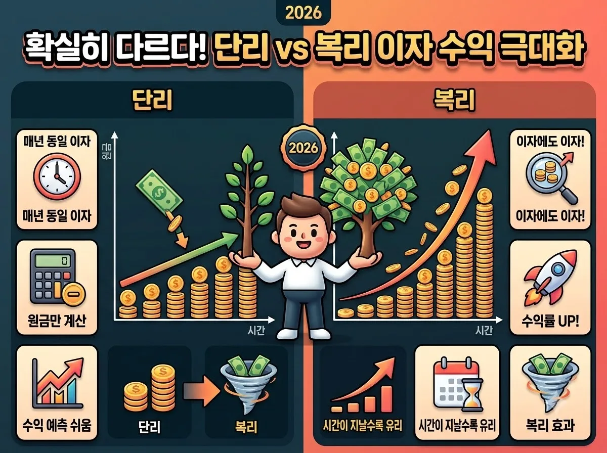 금리계산기 2026년 필수 활용법: 예적금 이자 실수 줄이는 3가지 핵심 이미지 1