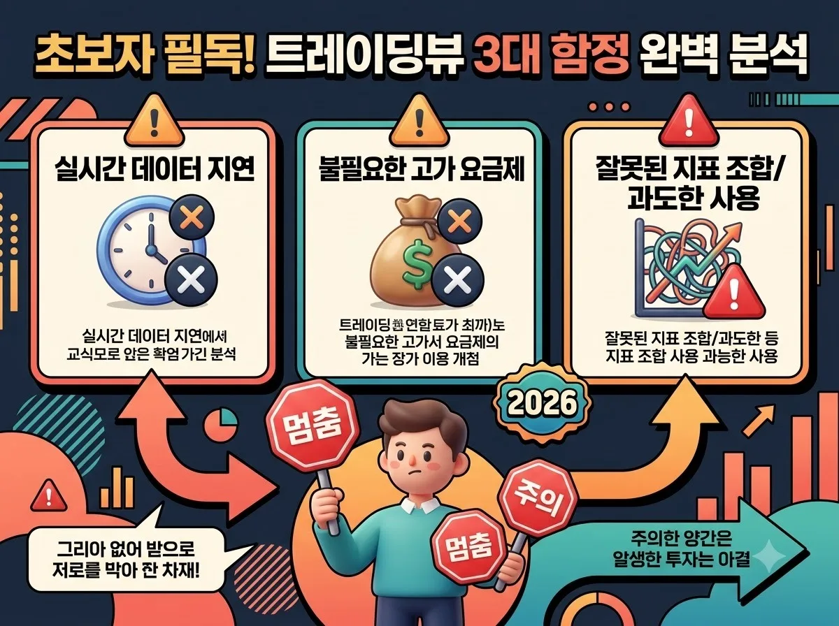 트레이딩뷰 2026년 요금제 선택과 흔한 실수 3가지: 스마트한 차트 활용법 이미지 2