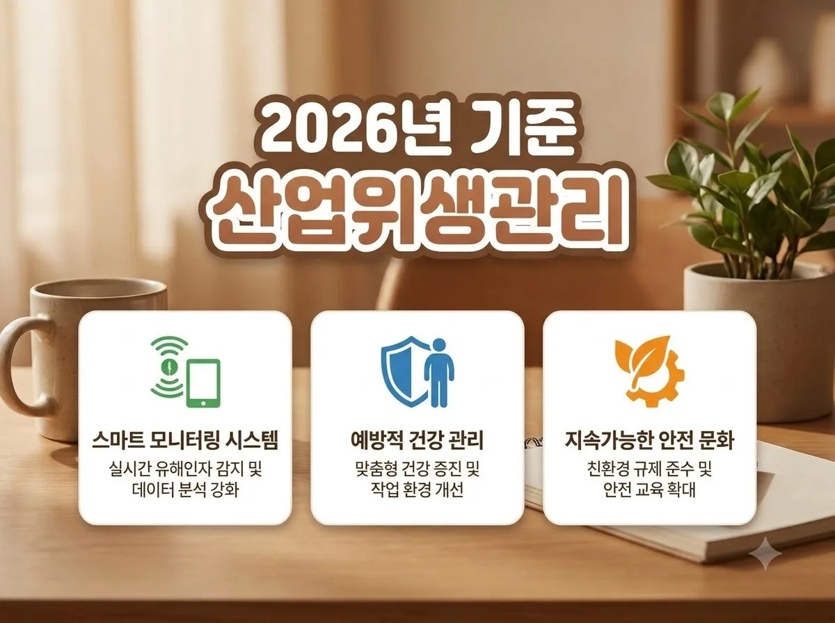 2026년 산업위생관리기사 취득 및 보건관리자 선임 자격 가이드