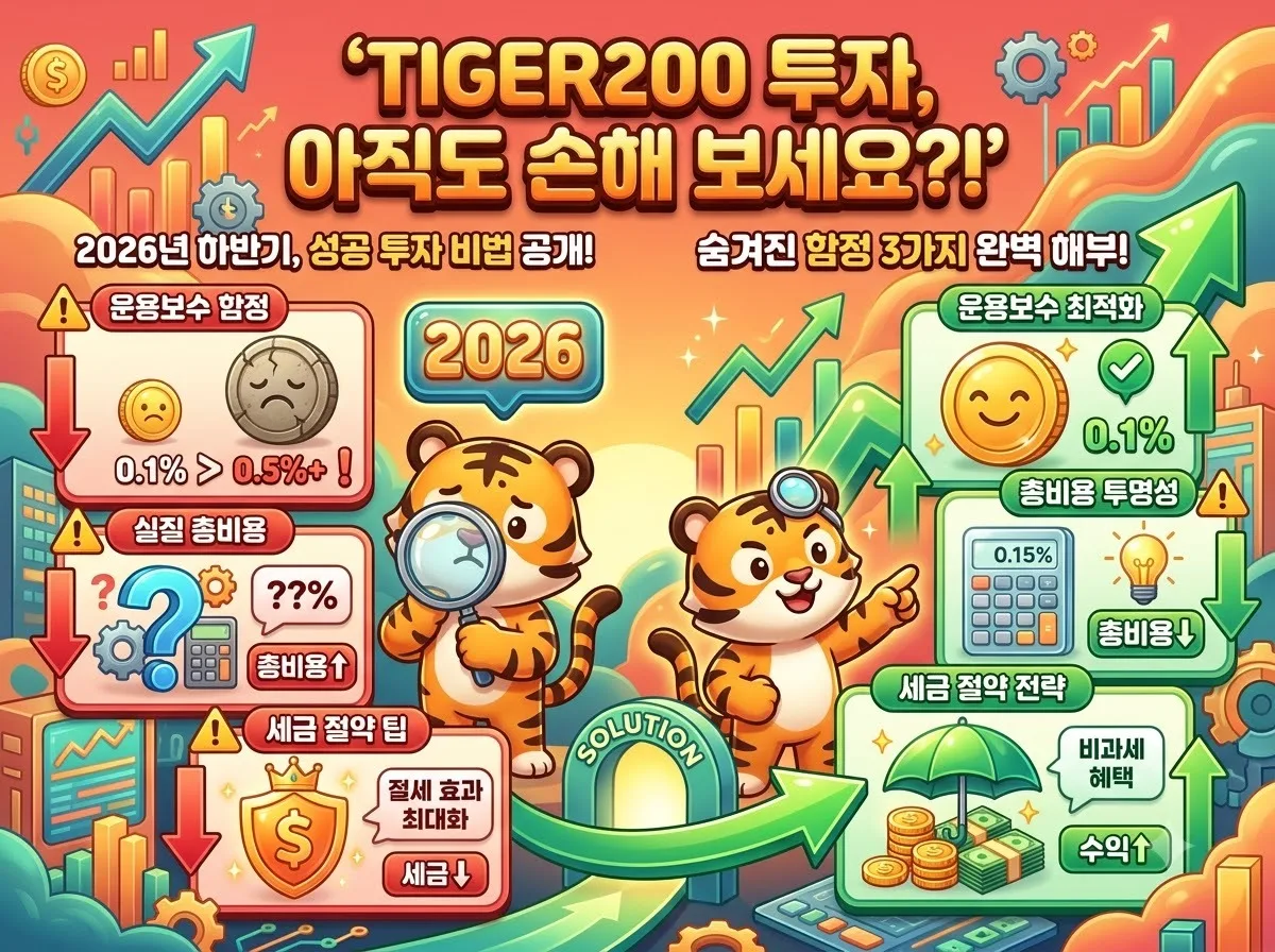 TIGER200 투자 시 흔히 하는 실수 3가지와 2026년 하반기 전망