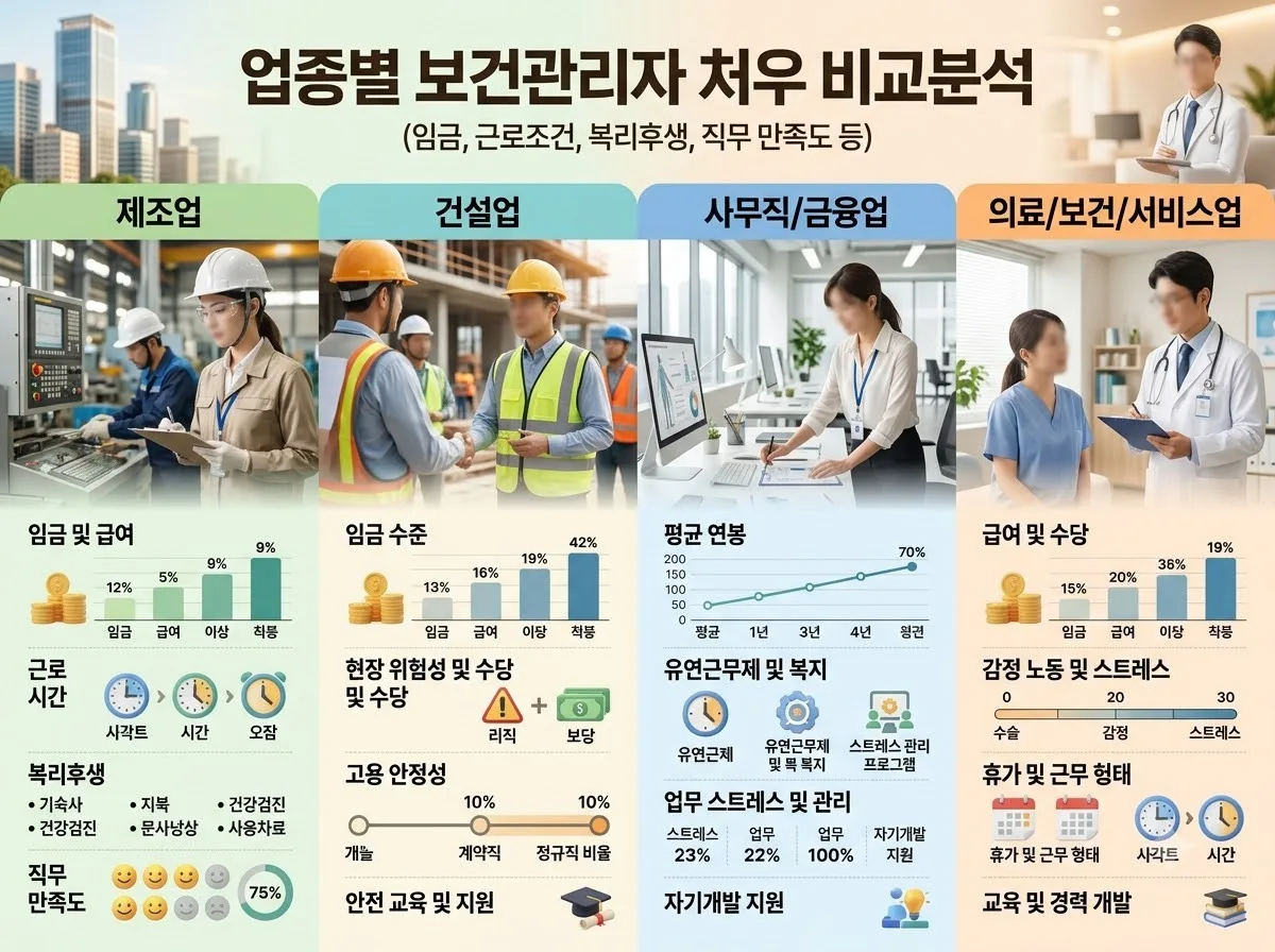 2026 산업위생관리기사 보건관리자 연봉, 경력직 6천만원 이상 현실적 전망 이미지 2