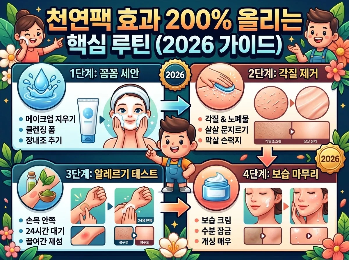 2026년 천연팩으로 기미 잡티 관리, 효과 높이는 3가지 레시피 이미지 2