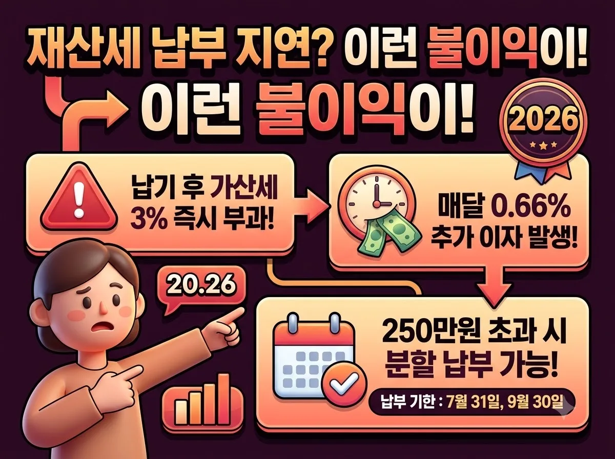 2026년 재산세 납부 가이드: 7월 고지서 확인 전 꼭 알아야 할 3가지 절세법 이미지 2