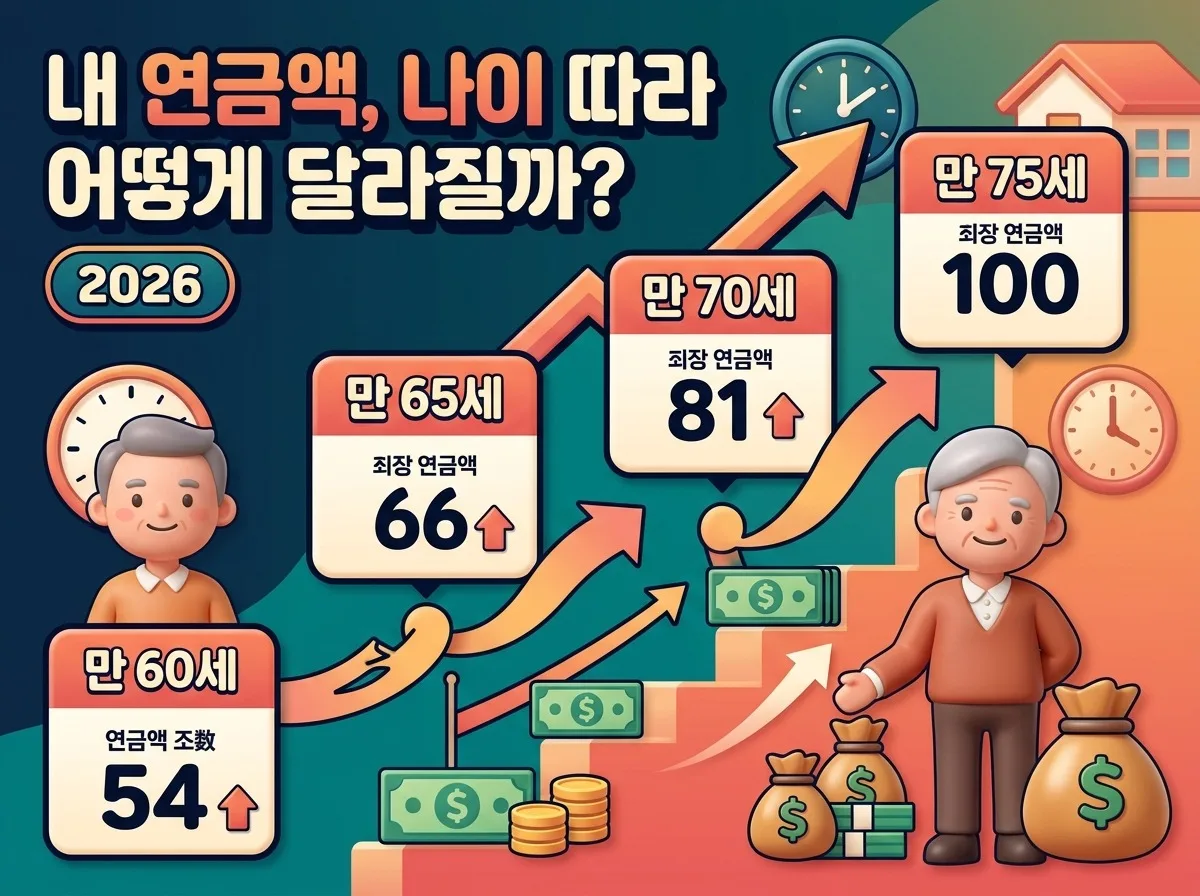 2026년 주택연금 월 수령액 계산법과 5억·9억 예상 수령액 비교