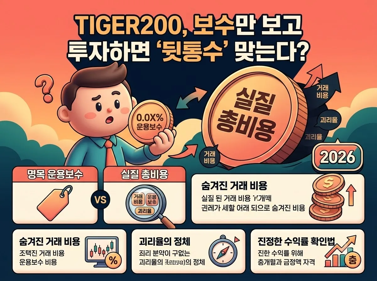 TIGER200 투자 시 흔히 하는 실수 3가지와 2026년 하반기 전망 이미지 1
