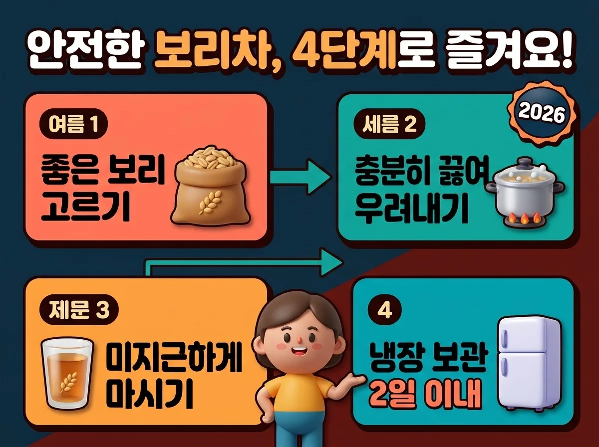 이온음료 vs 보리차, 여름철 수분 보충 음료 2026년 올바른 선택법 이미지 2