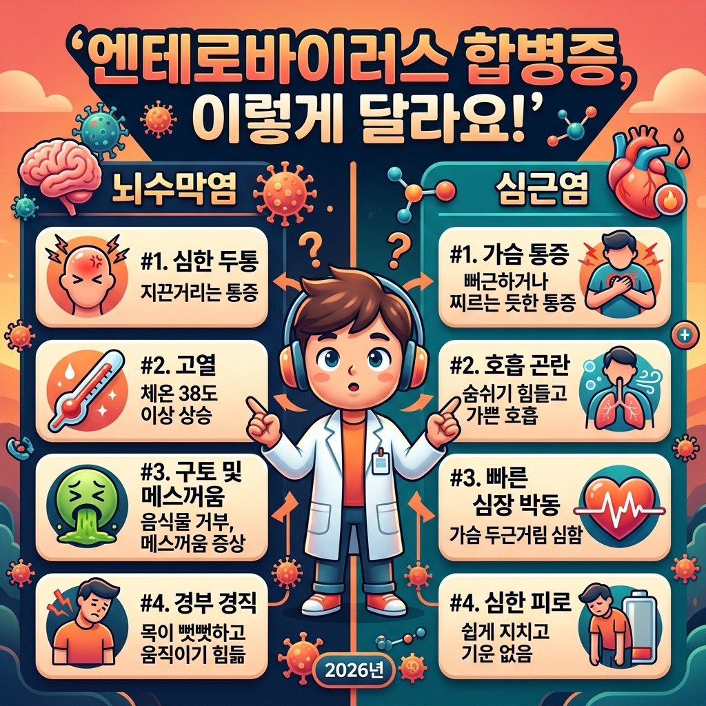 엔테로바이러스 합병증: 2026년 우리 아이 지키는 3가지 필수 예방 대처법 이미지 1