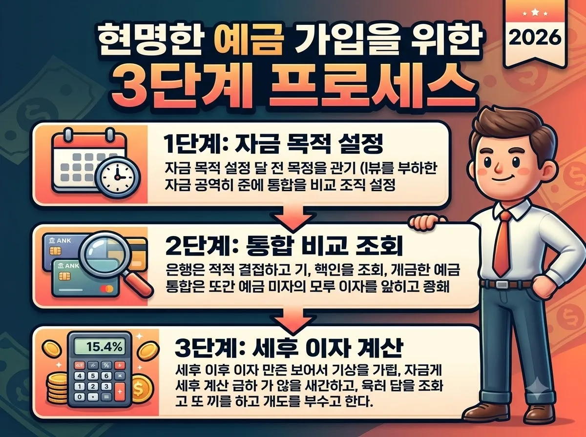 예금금리비교 2026년 하반기 고금리 함정 피하는 3가지 필승 전략 이미지 2