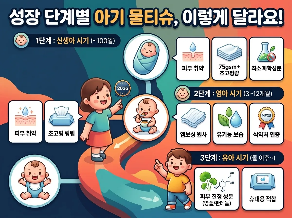 아기물티슈 무향 민감성용 추천 기준 3가지와 피부 자극 테스트의 오해 이미지 2