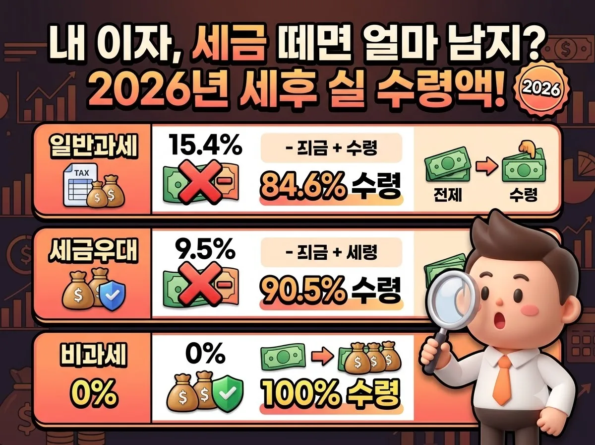 금리계산기 2026년 필수 활용법: 예적금 이자 실수 줄이는 3가지 핵심 이미지 2