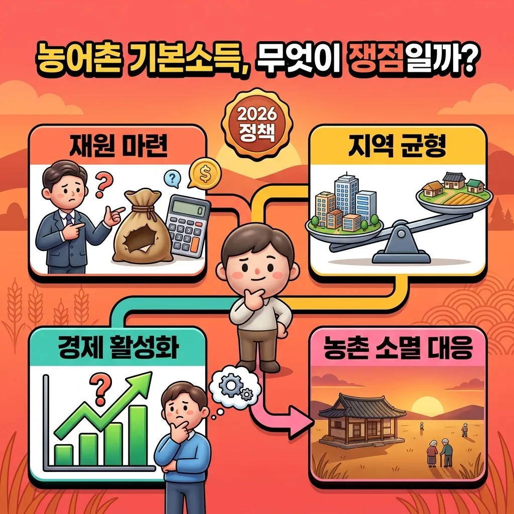 2026 농어촌 기본소득: 쟁점 분석과 현실적 대안 3가지 이미지 1