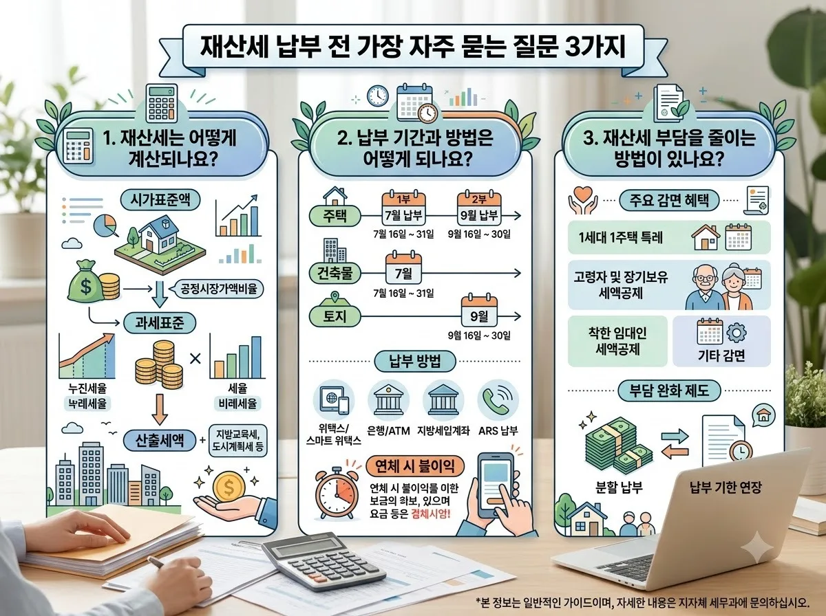 재산세 납부 시 주의할 점 5가지, 2026년 실수 없이 세금 아끼는 법 이미지 1