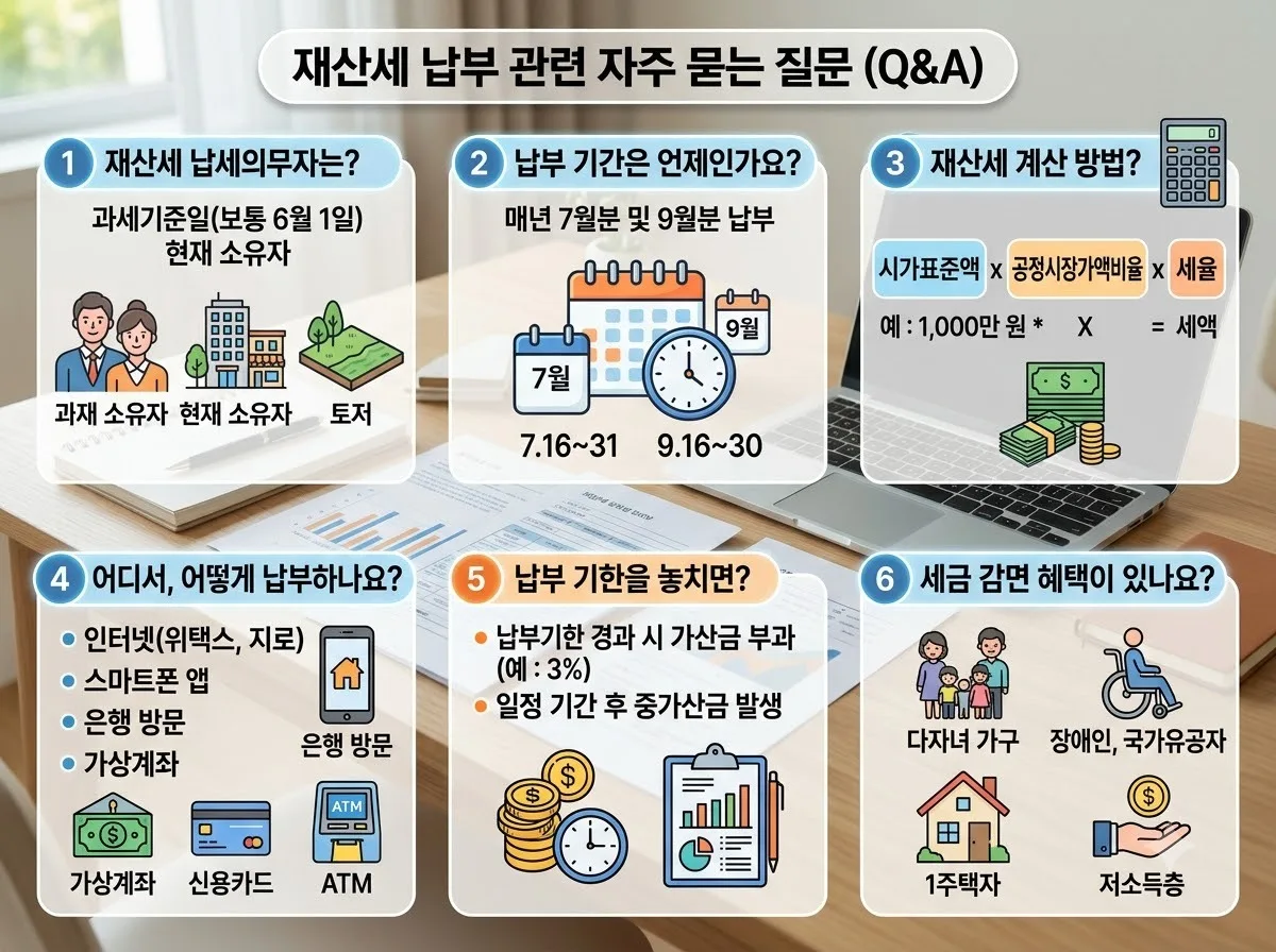 2026년 재산세 납부 방법 3가지와 주의점: 위택스부터 카드 혜택까지 이미지 2