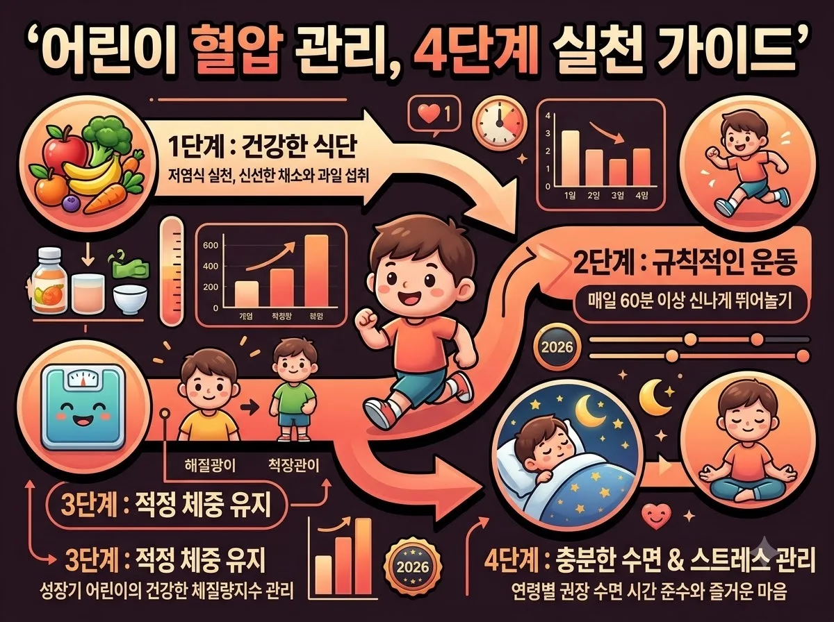 어린이 혈압 정상수치 연령별 기준과 2026년 필수 관리법 이미지 2