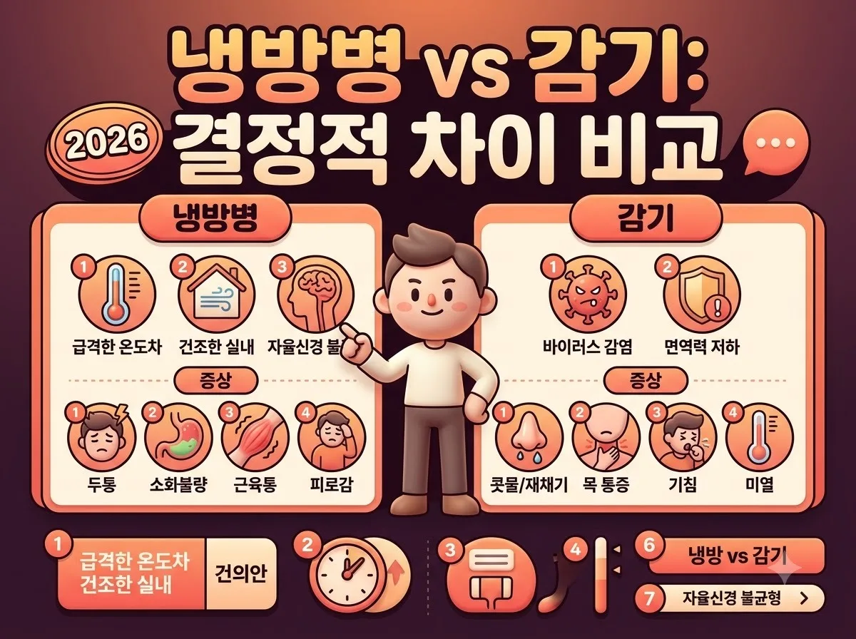 냉방병 예방을 위한 에어컨 사용법, 2026년 꼭 지킬 3가지 습관 이미지 1