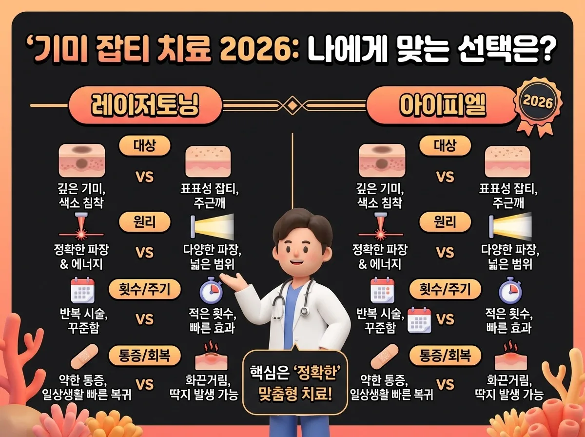 2026년 레이저 토닝, 기미 잡티 제거 부작용 없이 성공하는 3가지 핵심 이미지 2