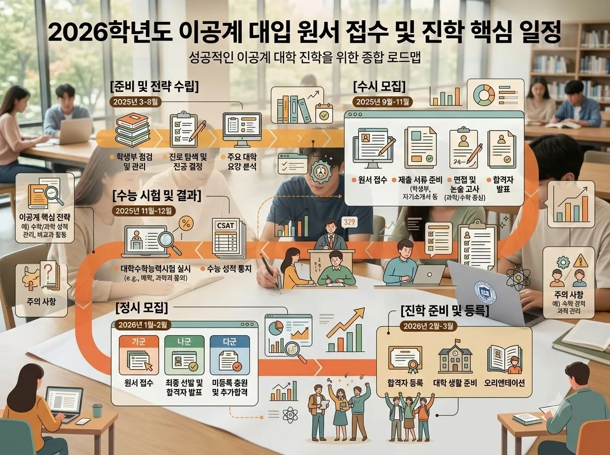 2026 국내 이공계 대학교 순위 비교와 수험생이 빠지기 쉬운 3가지 함정 이미지 2
