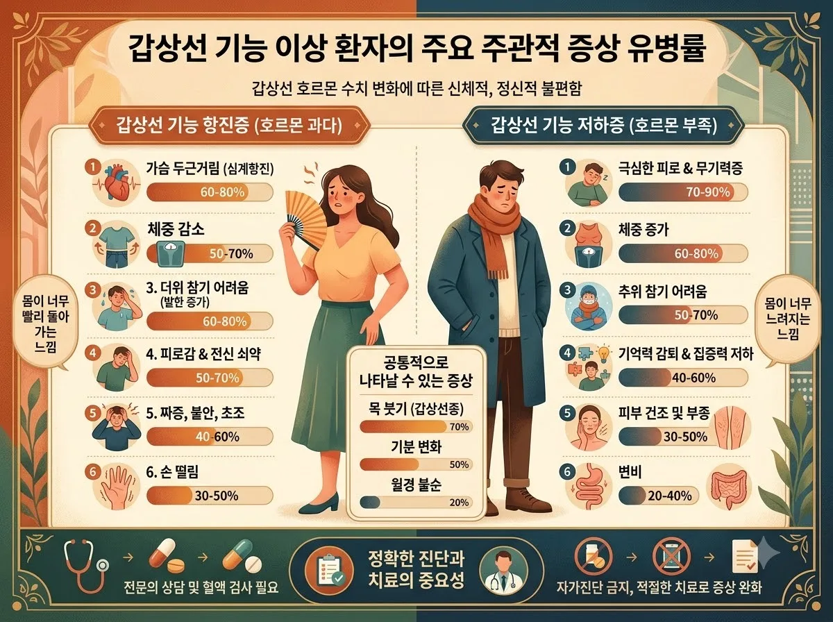 갑작스러운 탈모와 생리양 변화 갑상선질환 증상 연관성 3가지 주의점 이미지 1