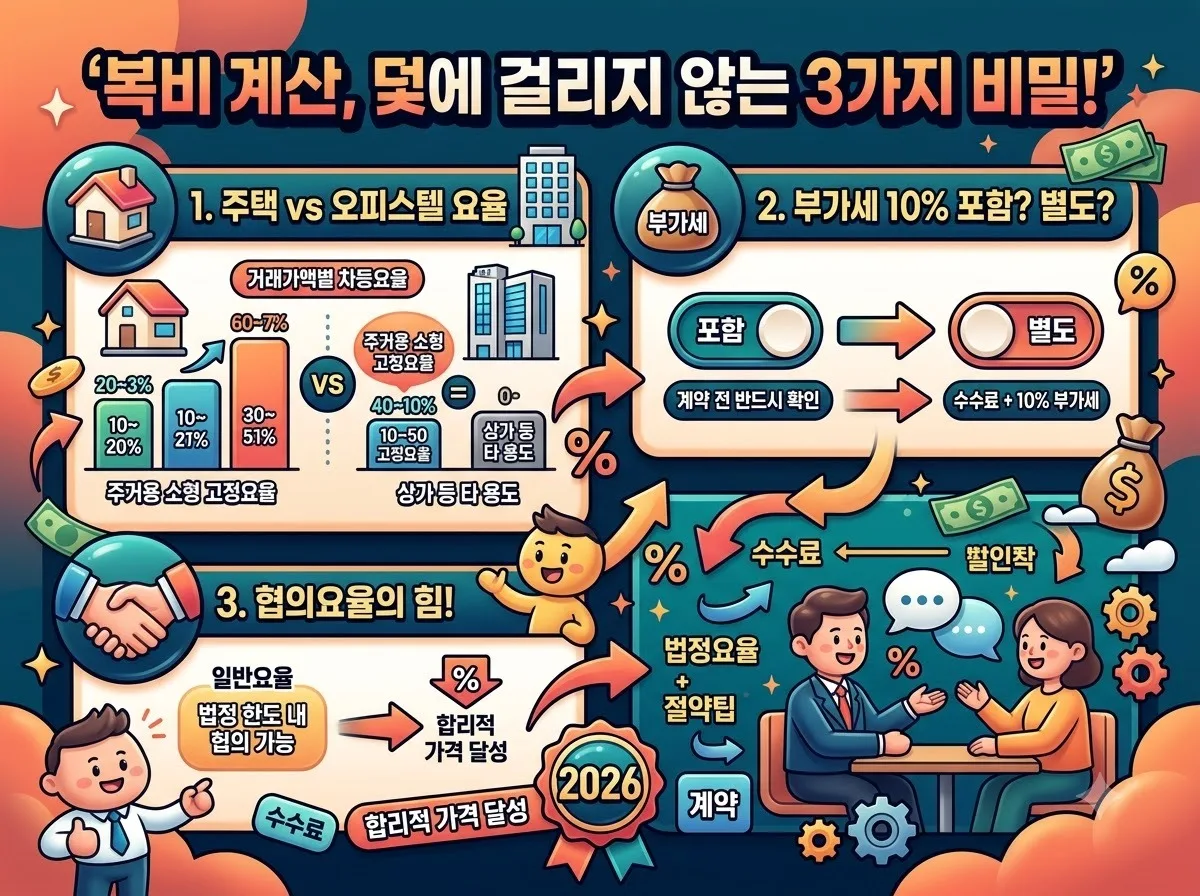 부동산중개수수료계산기 앱 2026년 실수 없이 요율 계산하는 방법 이미지 1